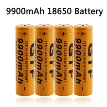 9900mAh 18650 akumulator akumulator litowy 9900mAh bateria litowa 3.7 V jasna latarka akumulator