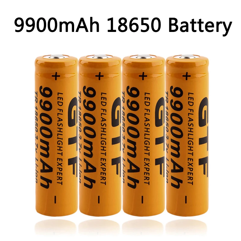 9900mAh 18650 akumulator akumulator litowy 9900mAh bateria litowa 3.7 V jasna latarka akumulator