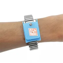 Беспроводной браслет металлический антистатический беспроводной Антистатический ESD браслет разряд электронный Рабочий браслет Антистатический браслет