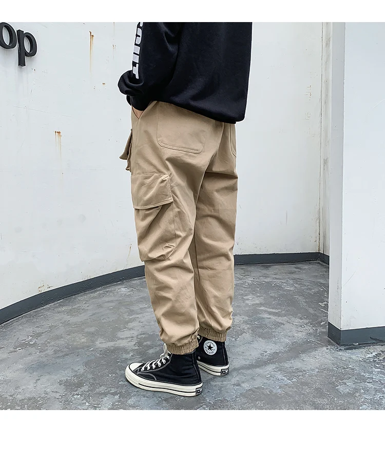 Privathinker Men's Autumn New Japan Style Harem Joggers Men Harajuku Sweatpant Hip Hop Trousers Male Fashion Oversize Pants