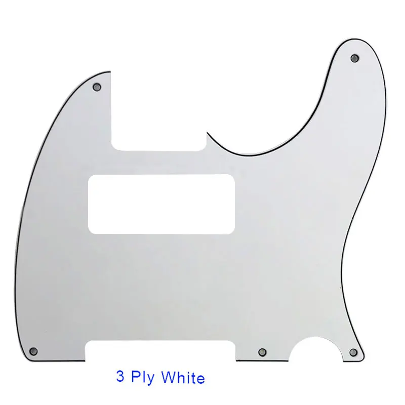 Xinyue Customized Guitar Parts For 5 Hole Screws US Tele P90 Guitar Pickguard Scratch Plate