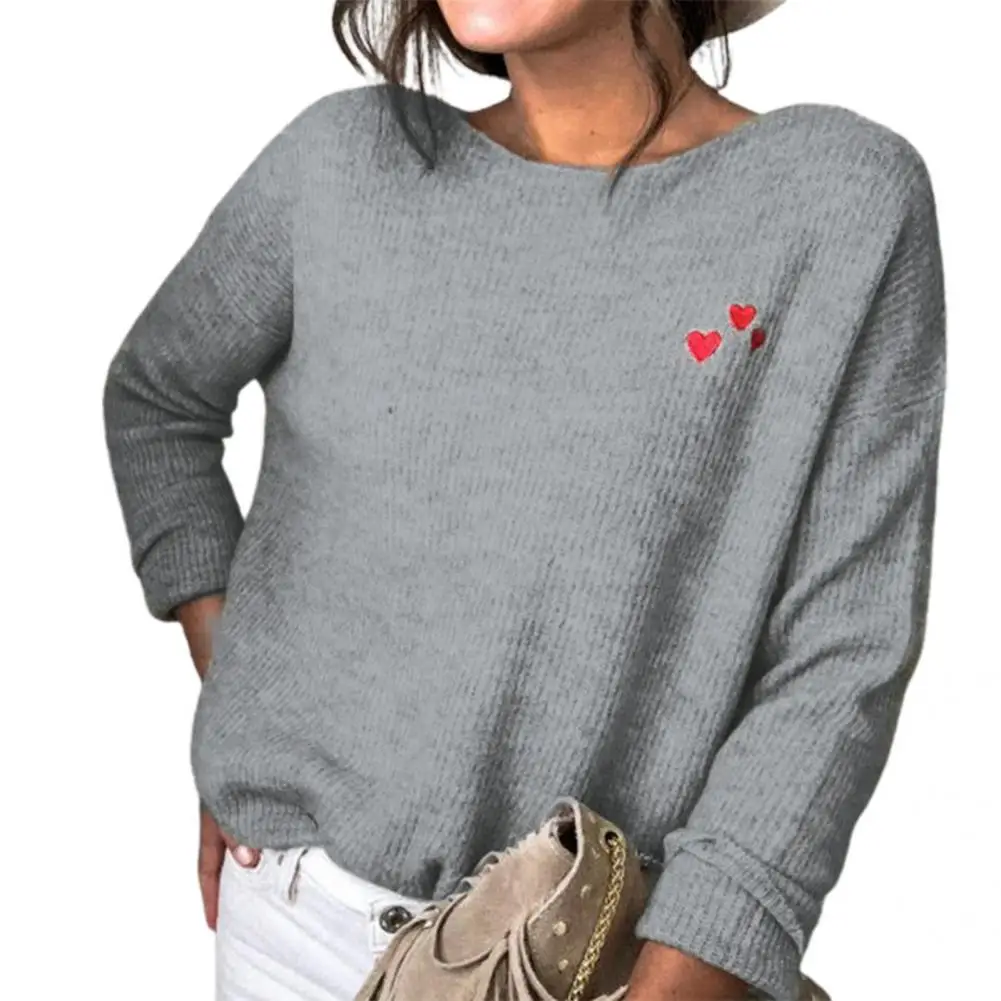 

Elastic Great Solid Color Soft Base Shirt All Match Women Top Long Sleeve for Work