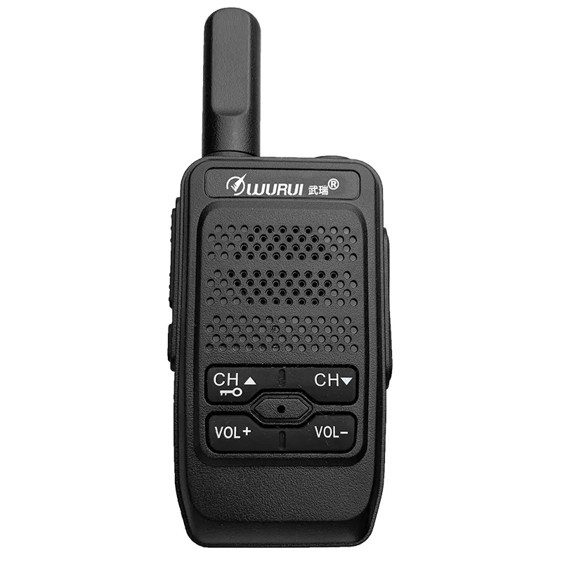 2 шт. Wurui мини рация UHF радио 400-480 МГц USB портативная двухсторонняя радиостанция для ресторана/салона красоты/кафе/торгового центра