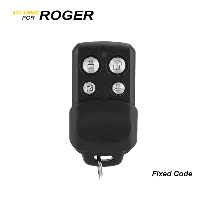 2021 nuevo ROGER control remoto para puerta de garaje 433 duplicador para H80 TX22 E80 TX52R TX54R TX1 TX10 abridor de puerta 433,92 MHz