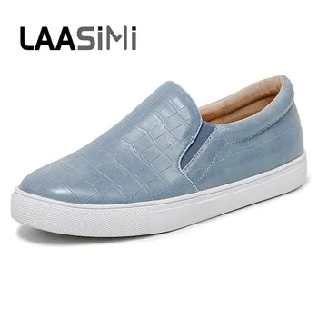 

LAASIMI Women Loafers Casual Women's Autumn Shoes Woman Fashion Sneakers Female Moccasins Slip-on Flat Shoes Ladies Ballet Flats