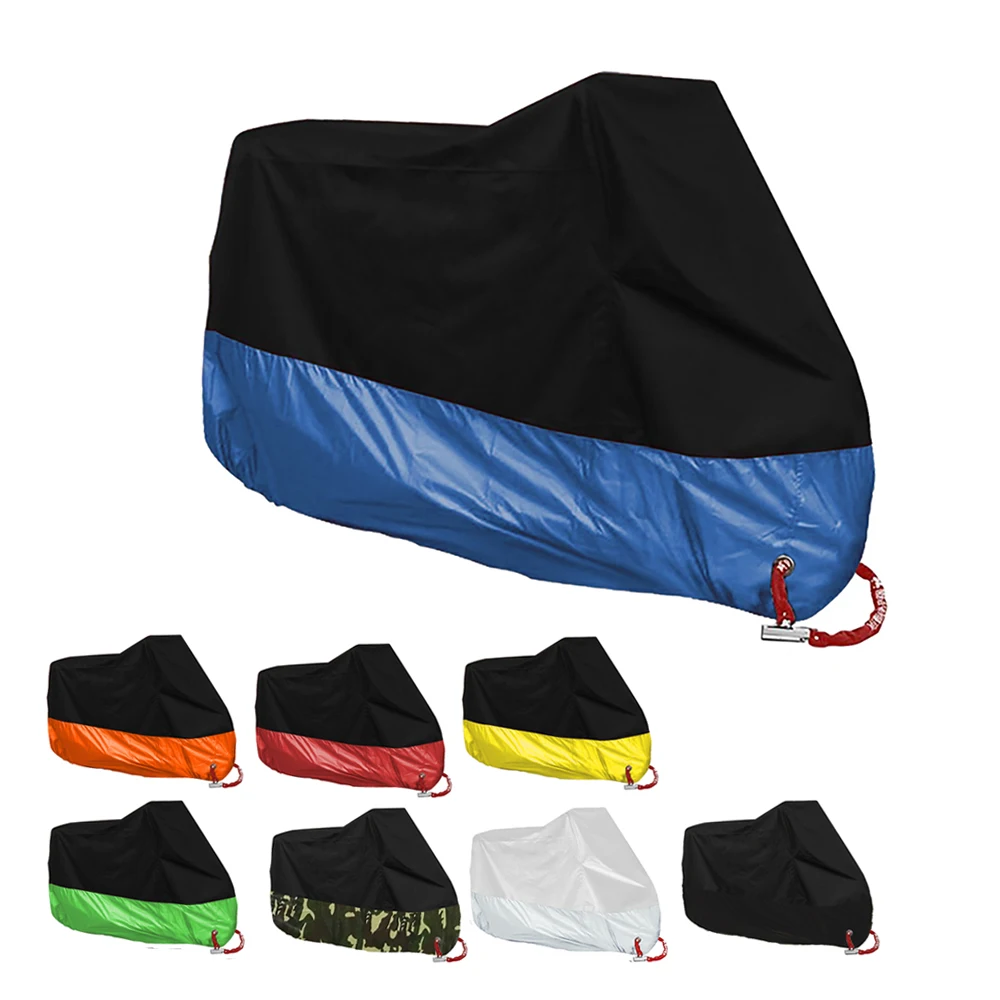 New Motorcycle cover universal Outdoor UV Protector Scooter All Season waterproof Bike Rain Dustproof M L XL 2XL 3XL 4XL | Автомобили и