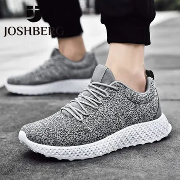 

JOSHBERG Top Brand Breathable Men's Shoes Comfort Men'S Shoes Minimalist Design Men Sneakers 2020 Scarpe Ginnastica Uomo