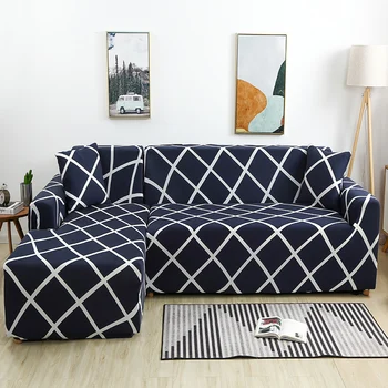 

Geometric Sofa Covers For Pets L Shape Sofa cover Corner Elastic For Living Room Universal Slipcovers Stretch Modern Couch Cover