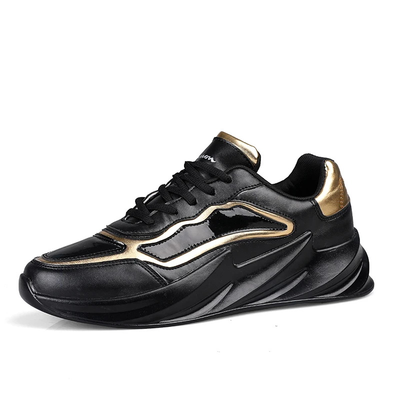 Лидер продаж; Весенняя мужская повседневная обувь; Zapatillas Tenis Masculino; светильник; Новинка; кроссовки для мужчин; красовки для взрослых; Цвет Черный; Schoenen Mannen - Цвет: Black