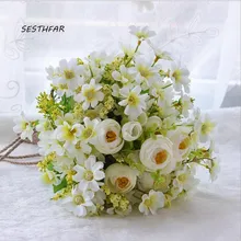 Свадебный букет De Mariage искусственные цветы для свадьбы для невесты свадебные букеты Свадебные аксессуары SPH04