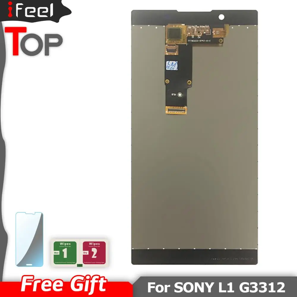 ЖК дисплей 5 ''для SONY Xperia L1 G3311 G3312 G3313 + сенсорный экран дигитайзер в сборе