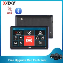 XGODY автомобиля GPS 7 ''для грузовиков автомобильный навигатор 256 м + 8 Гб емкостный Экран камера-навигатор Дополнительное обновление карты бесплатное XGODY автомобиля GPS 7 ''для грузовиков автомобильный навигатор 256 м + 8 Гб емкостный Экран камера-навигатор Дополнительное обновление карты бесплатное