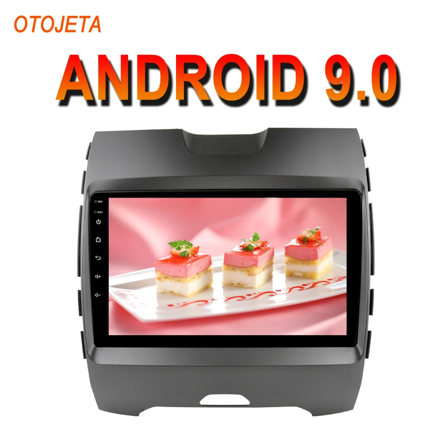 

OTOJETA Android 9.0 2.5D Screen Car Radio Player For FORD EDGE 2015-2018 bluetooth Multimedia Stereo GPS Navi tape recorder