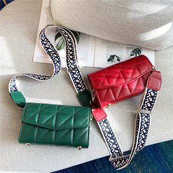 

2020 Summer Fashion New Handbags High Quality PU Leather Women Bag Sweet Ladies Ribbon Shoulder Messenger Bag Lock Square Bag