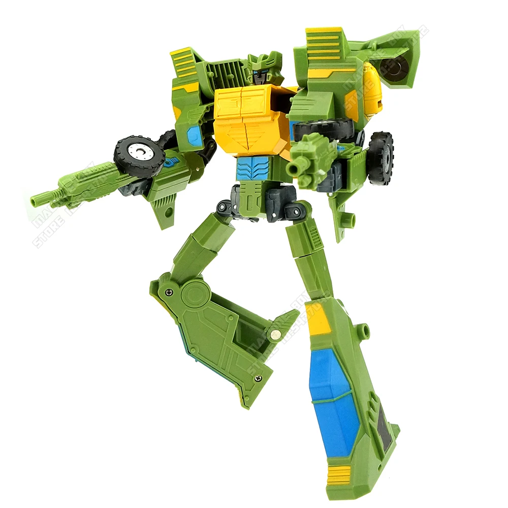 Claasical Transformer Green Chost Yoiken Car Helicopter Transformation 3 Model Figure Robot Alteration Man Toy
