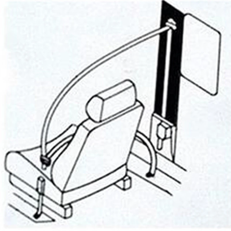

Seat Safety Belt Strap Buckle Adjustable Retractable 3-Point Automotive