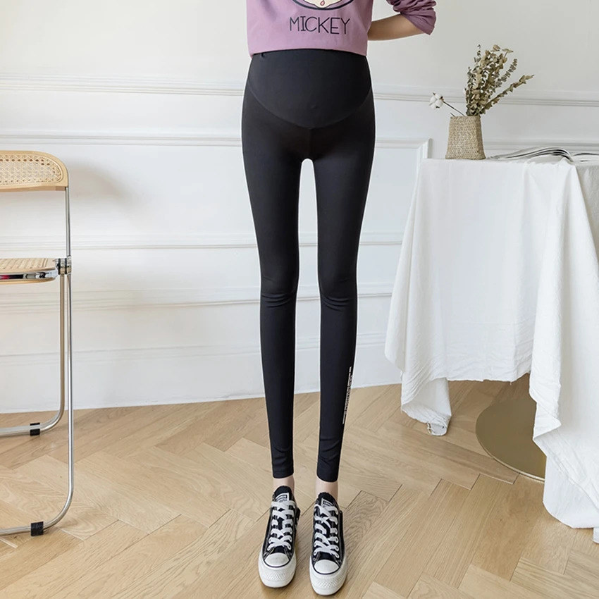 

Maternity shark pants spring and autumn leggings were thin belly lift pants sports and leisure leggings fashion