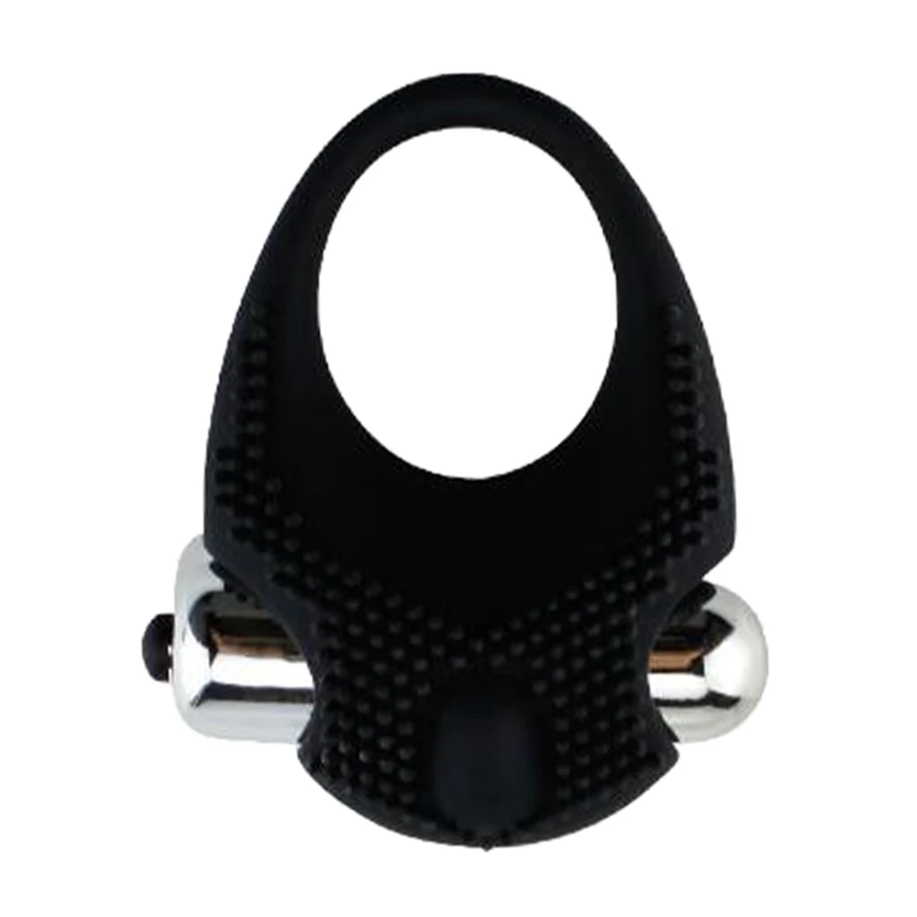 Male Vibrating Delay Lasting Prolong Penes Ring Lock with Particles Testis Suction Licking Stimulator Vibrator Massager Sex Toys