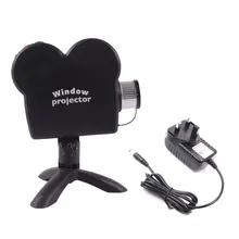 Рождественский Хэллоуин оконный проектор светодиодный прожектор проекционный светильник Рождественский проекционный светильник профессиональный