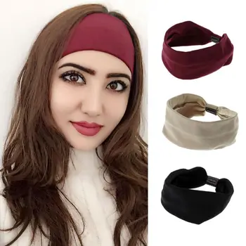 

Style Women's Hair Band Casual Headband Female Woman Hair Accessories Hair Bows G99D