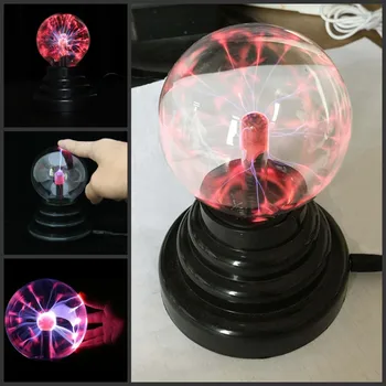 

3 inch Magic Plasma Lighting Ball Kids Room Night Light Party Lamp Decoration Light Lava Lamps Household Office Desktop Decor