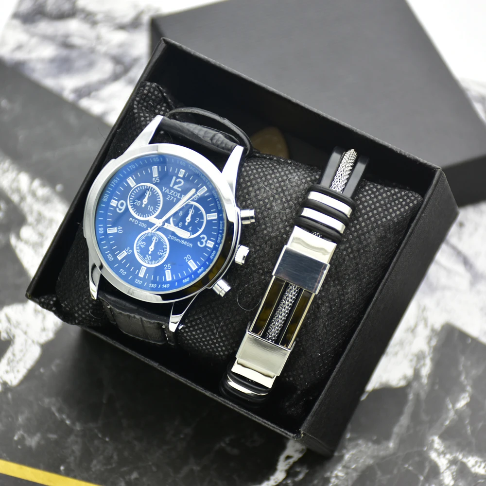 Men's Watch Pack with its Matching Bracelet