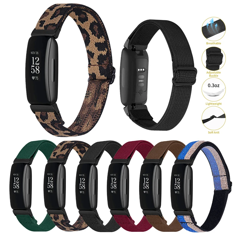 Эластичный ремешок для Fitbit Inspire 2 регулируемый часов ACE 3 детский браслет fitbit inspire /