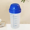 Creative Milkshake Protein Powder Mixing Bottle Transparent Shaker Bottle Practical Water Bottle Shake Cup About 300ml Drinkware 2