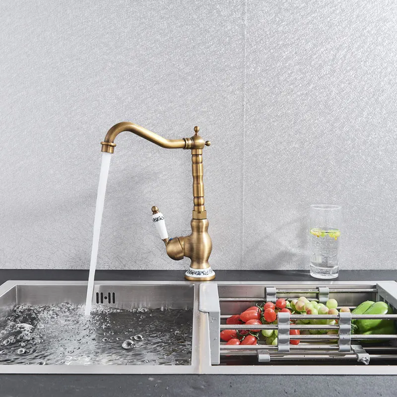 COTOM 2PCS 20cm Gold Cabinet Solid Brass Handle