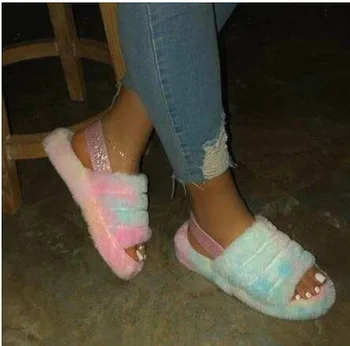 

2020 New Platform Woman Shoes Summer Woman Sandals Slip-on Cover Heel Ladies Shoes Woman Wedges Shoes Women's Sandals F45