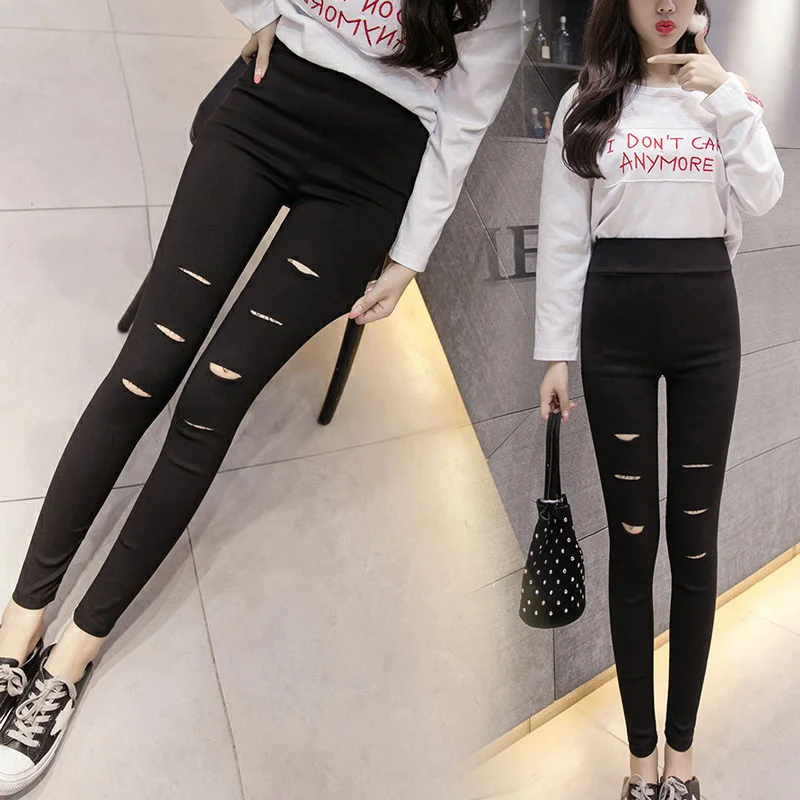 Женские брюки Slim Fit повседневные черные однотонные Мягкие гибкие высококачественные летние модные тонкие горячие продажи женские брюки