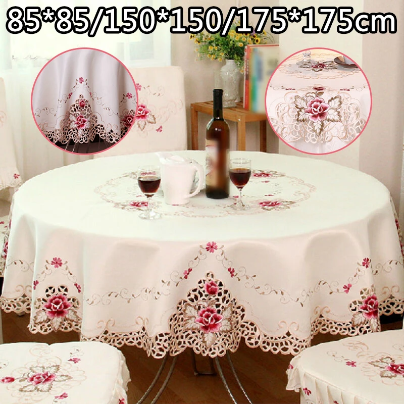 Вышитые скатерти Runner вечерние, свадебные, домашний декор стола, цветочный льняной обеденный флаг, противообрастающий домашний текстиль