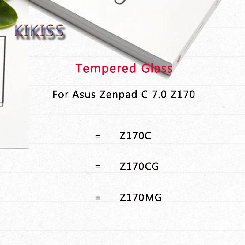 С уровнем твердости 9H закаленное Стекло пленка для Asus ZenPad Z170 Z380 Z580 Z300 Z500 Z500KL Z581 ZT582KL FE170 защита экрана планшета Стекло пленка - Цвет: For Z170 7.0