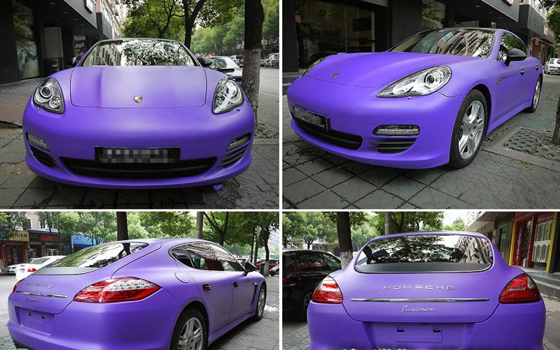 Purple Matt Vinyl Wrap Sticker-5