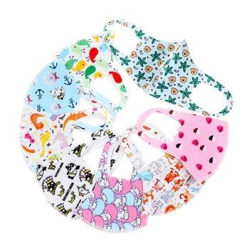 

1PCS Random Color PM2.5 Children Anti-pollution Masks Boys Girls Mouth Masks Kids Anti-Dust Breathable Earloop Washable Reusable