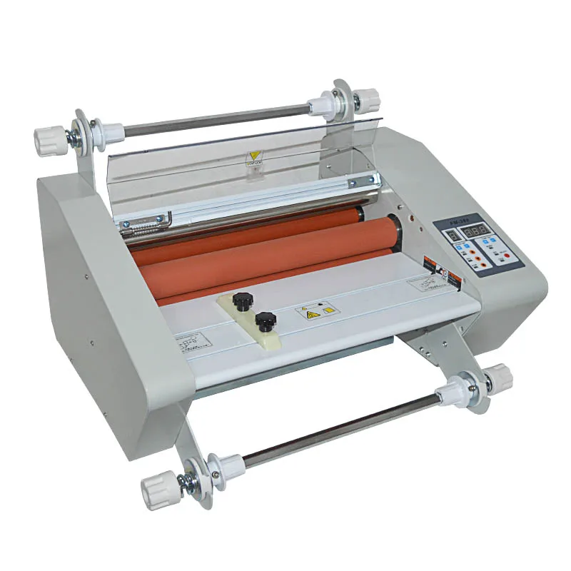 

FM360 110v / 220v A3 paper laminating machine,Four Rollers,worker card,office file laminator