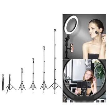 

V19 Photography Video Tripod Live Video Broadcasting Bracket Aluminum Alloy for Smartphone Live Light Stand