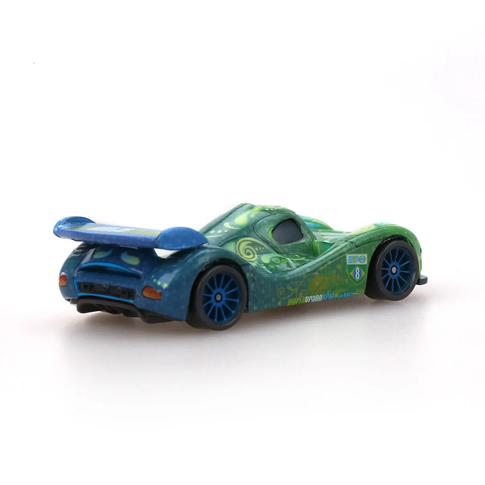 Disney Pixar Cars 2 3 Lightning 40 стиль Mcqueen Mater Jackson Storm Ramirez 1:55 литой автомобиль металлический сплав мальчик детские игрушки подарок