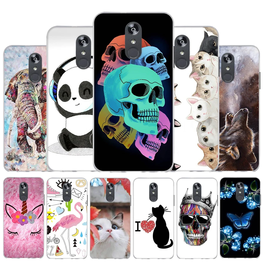 

For LG Stylo 4 Case Cute Cartoon Silicon Cases For Capa LG Q Stylus Plus Case Soft TPU Cover For LG Q Stylus Alpha Cover Funda