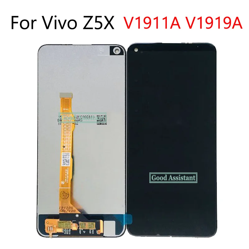 ЖК-дисплей с сенсорной панелью и дигитайзером в сборе для Vivo Z5X сменные детали V1911A
