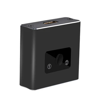 

Hdmi Splitter,Hdmi Switch-Ultra Hd 4K No External Power Required 2 Ports Hdmi Switcher for Fire Stick/Fire Tv/Roku Tv/Ps4 Pro