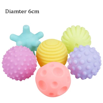 1pcs Diameter 6cm Squeaky Pet Dog Ball Toys, Rubber Chew Puppy Toy Dog  2