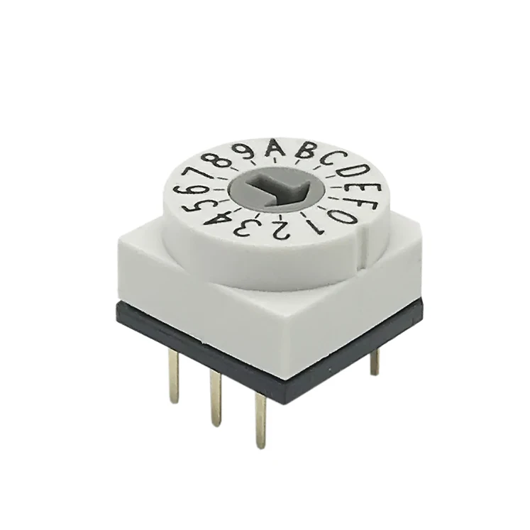 Rotary Coding Switch Dip 10x10 Bcd8421c Coding 0-F