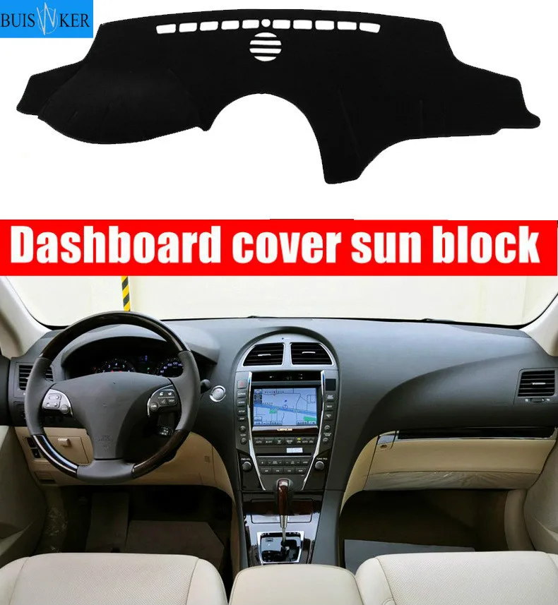 

Car Inner Auto Dashboard Cover Dashmat Pad Carpet Sun Shade Dash Board Cover Fit For Lexus ES350 ES240 2006 2007 2008 09-2012