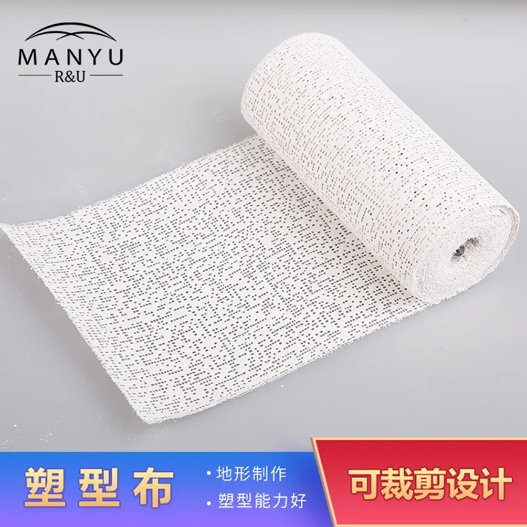  Sand Table Mountain Terrain Ordnance Scene Shaping Cloth Gypsum Bandage Architecture Model Scene fo