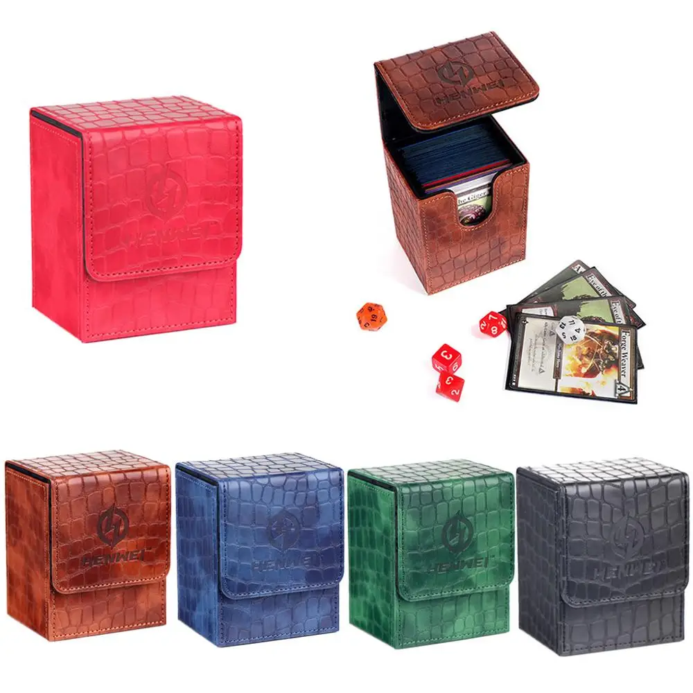 

Deck Cards Box Card Case Container Collection for CCG MTG TCG Magic Board Game Trading Cards Sleeve Holder Box