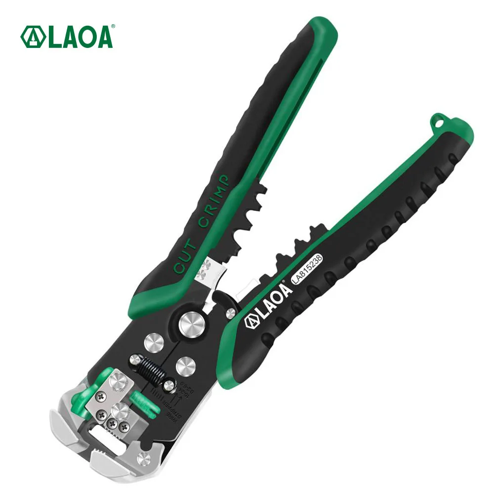 LAOA Automatic Wire Stripper Tools Professional Electrical Cable stripping Tools For Electrician Crimpping Made in Taiwan