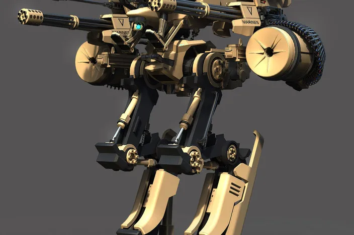  Biped robot Custom order high quality high precision digital models 3D printing service Robots ST15