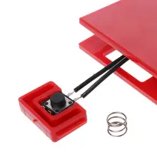 Акриловая тату машина ножной выключатель питания ножной контроллер педали красный