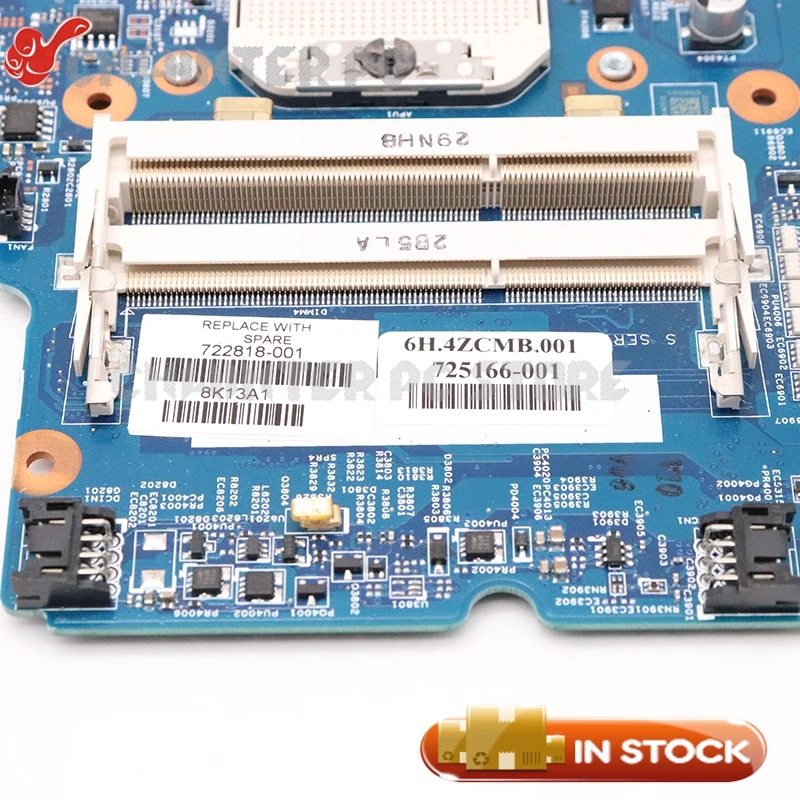  NOKOTION 722818-501 722818-001 for HP probook 455 G1 laptop motherboard socket FS1 DDR3 HD 8750M Vi